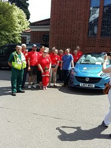 Village fete first aid cover Hertfordshire