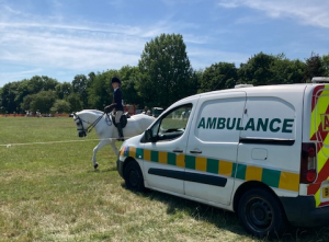 Equestrian event first aid